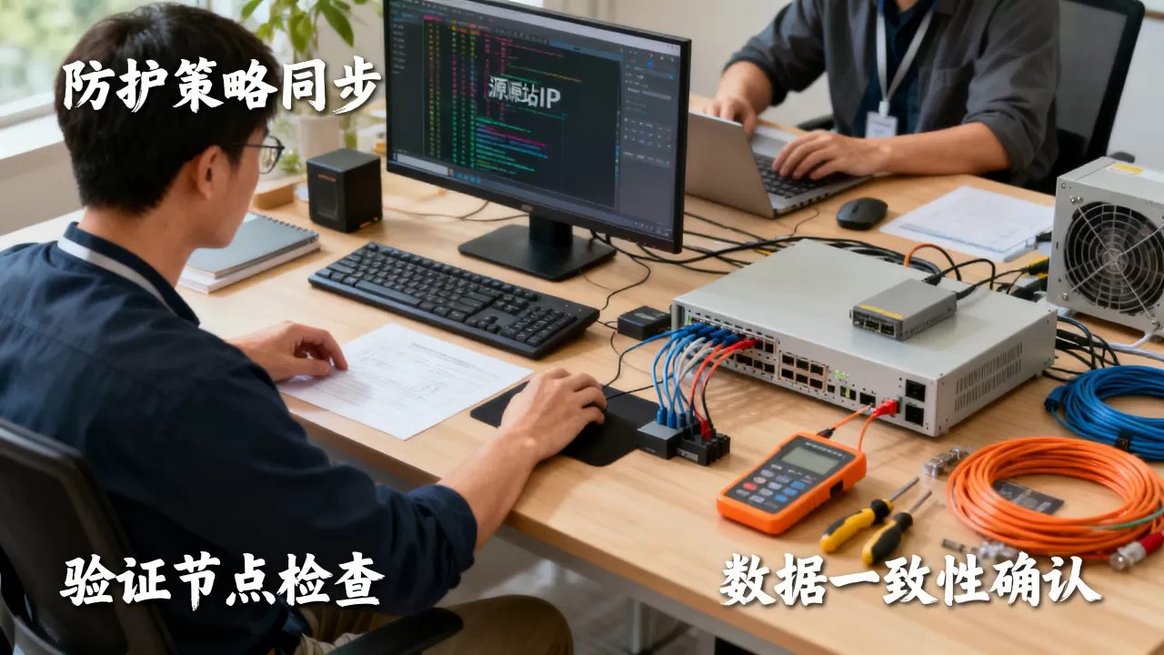 源站IP变更后的防护同步与验证流程 源站IP变更后的防护同步与验证流程