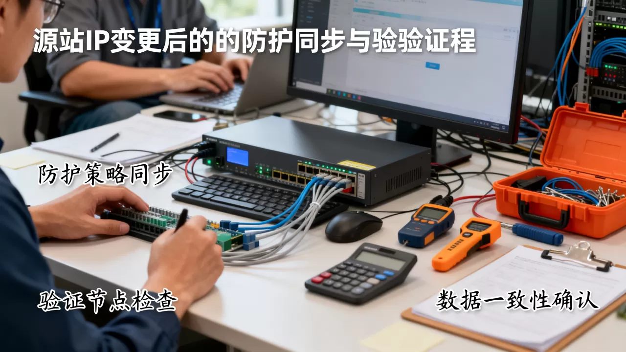 源站IP变更后的防护同步与验证流程 源站IP变更后的防护同步与验证流程