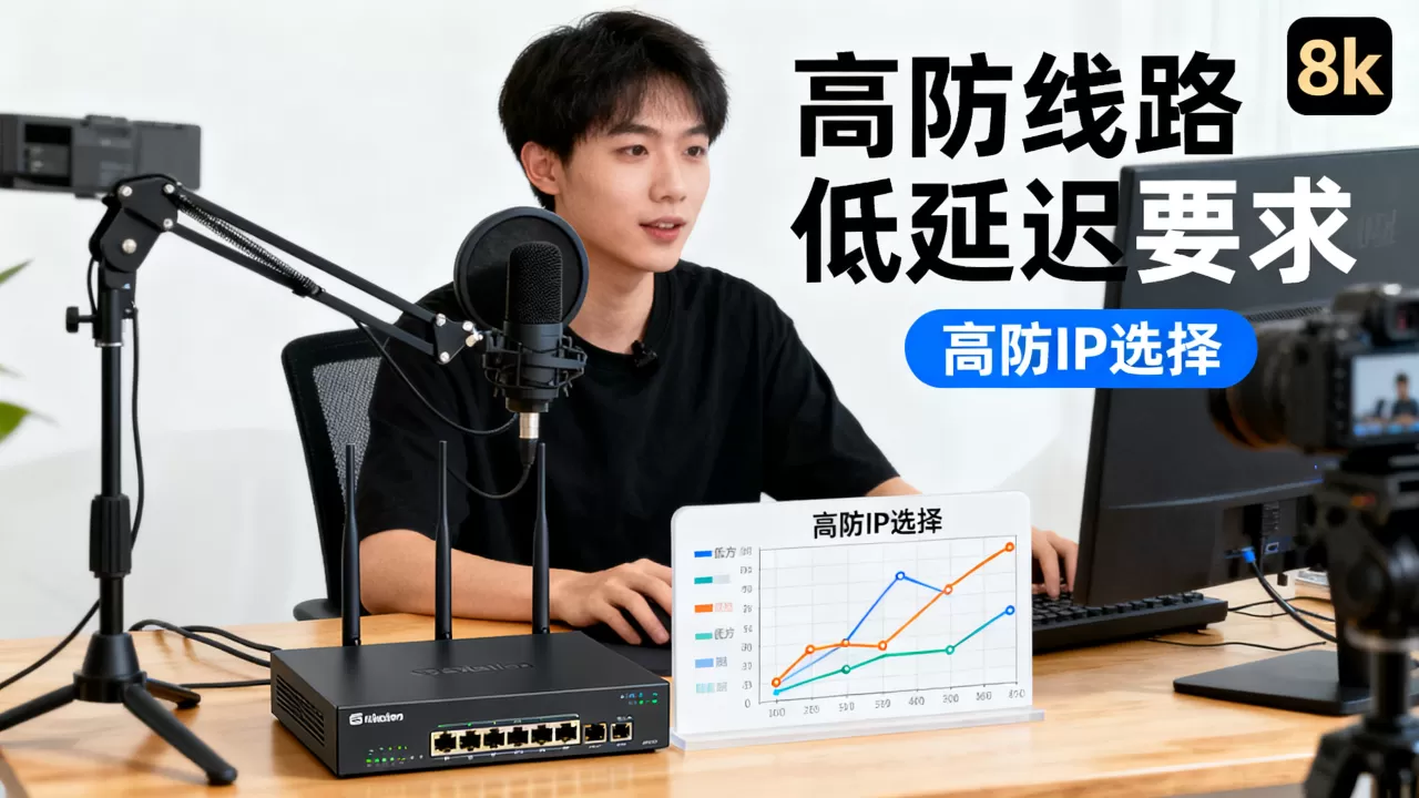 连麦直播场景的高防线路低延迟要求怎么提,高防IP怎么选 连麦直播场景的高防线路低延迟要求怎么提,高防IP怎么选
