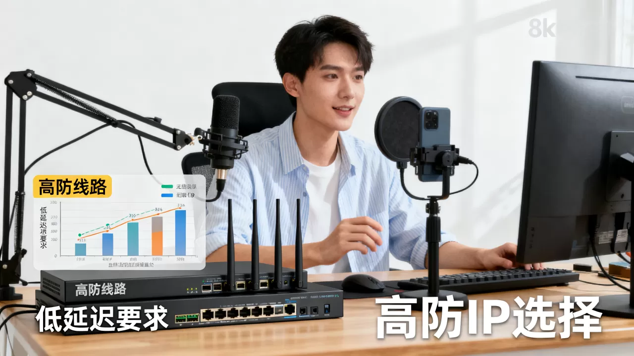 连麦直播场景的高防线路低延迟要求怎么提,高防IP怎么选 连麦直播场景的高防线路低延迟要求怎么提,高防IP怎么选