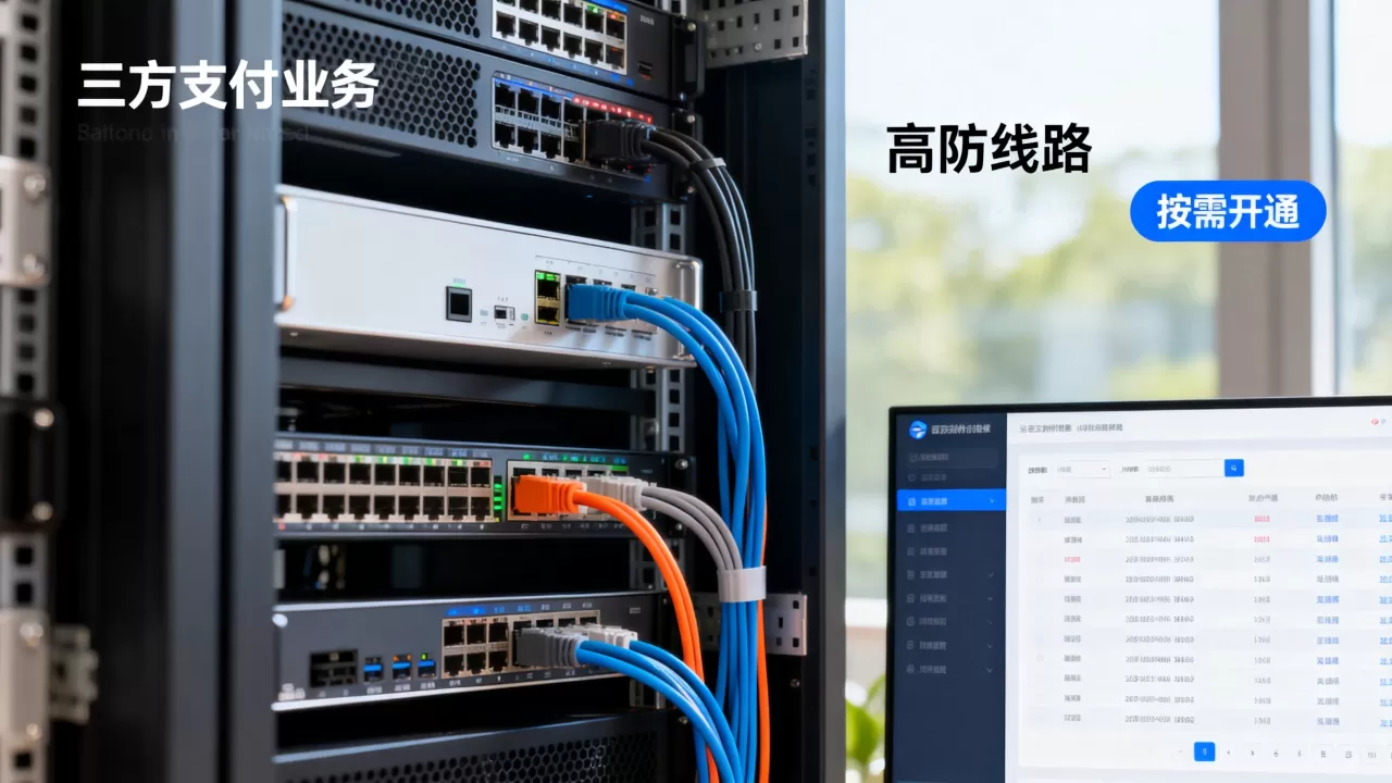 做三方支付的业务按需开通高防线路的思路 做三方支付的业务按需开通高防线路的思路