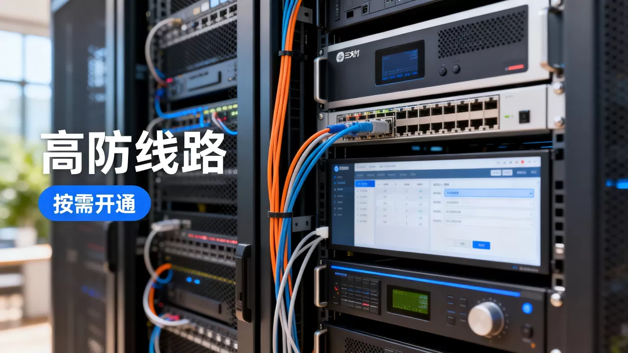 做三方支付的业务按需开通高防线路的思路 做三方支付的业务按需开通高防线路的思路