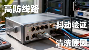 交易场景下高防线路清洗抖动怎么验证？高防线路清洗抖动原因及解决方法