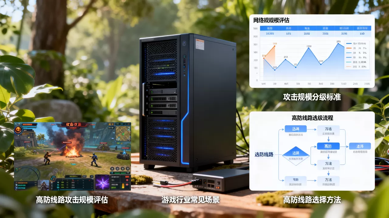 高防线路按攻击规模怎么评估,游戏行业常见场景有哪些,如何选择 高防线路按攻击规模怎么评估,游戏行业常见场景有哪些,如何选择