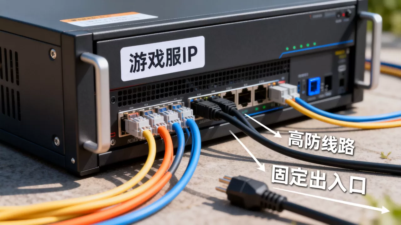 游戏服 IP 频繁被换时高防线路能否固定出入口