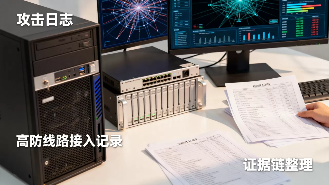 游戏区服被同行攻击时接入高防线路怎么取证,如何收集攻击证据维权 游戏区服被同行攻击时接入高防线路怎么取证,如何收集攻击证据维权