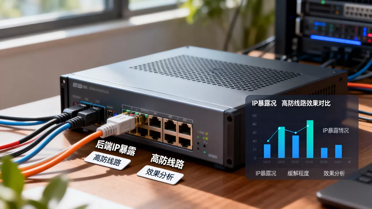 后端IP常暴露换高防线路能缓解到什么程度,高防线路效果如何 后端IP常暴露换高防线路能缓解到什么程度,高防线路效果如何