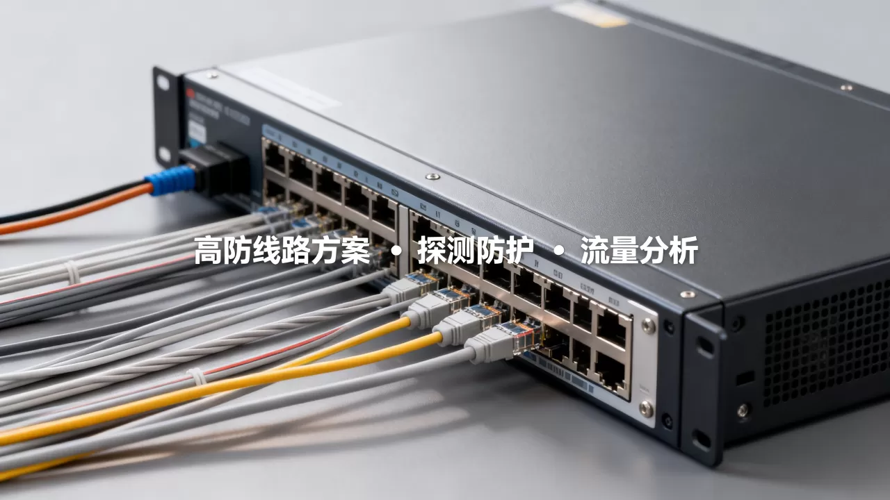 频繁被探测的服务端怎么定高防线路方案