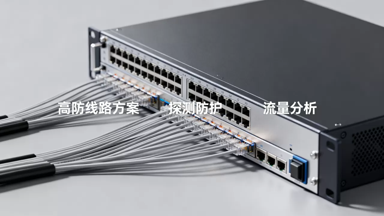 频繁被探测的服务端怎么定高防线路方案