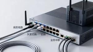 门户挂高防线路时业务要不要做灰度切换，高防切换如何避免业务中断？