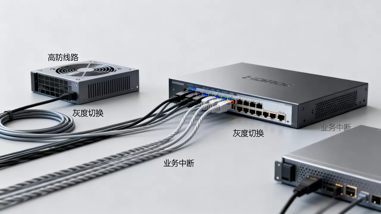 门户挂高防线路时业务要不要做灰度切换,高防切换如何避免业务中断? 门户挂高防线路时业务要不要做灰度切换,高防切换如何避免业务中断?