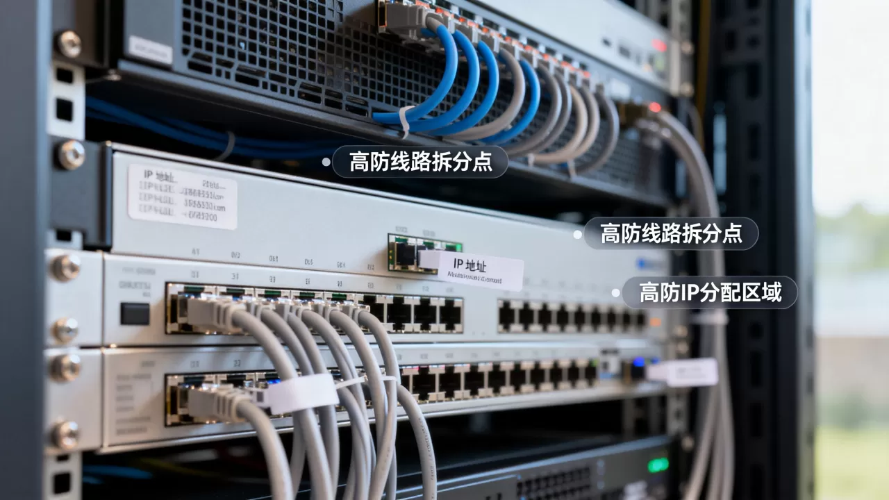 门户站群共用一条高防线路如何拆分配置,高防IP怎么分配 门户站群共用一条高防线路如何拆分配置,高防IP怎么分配