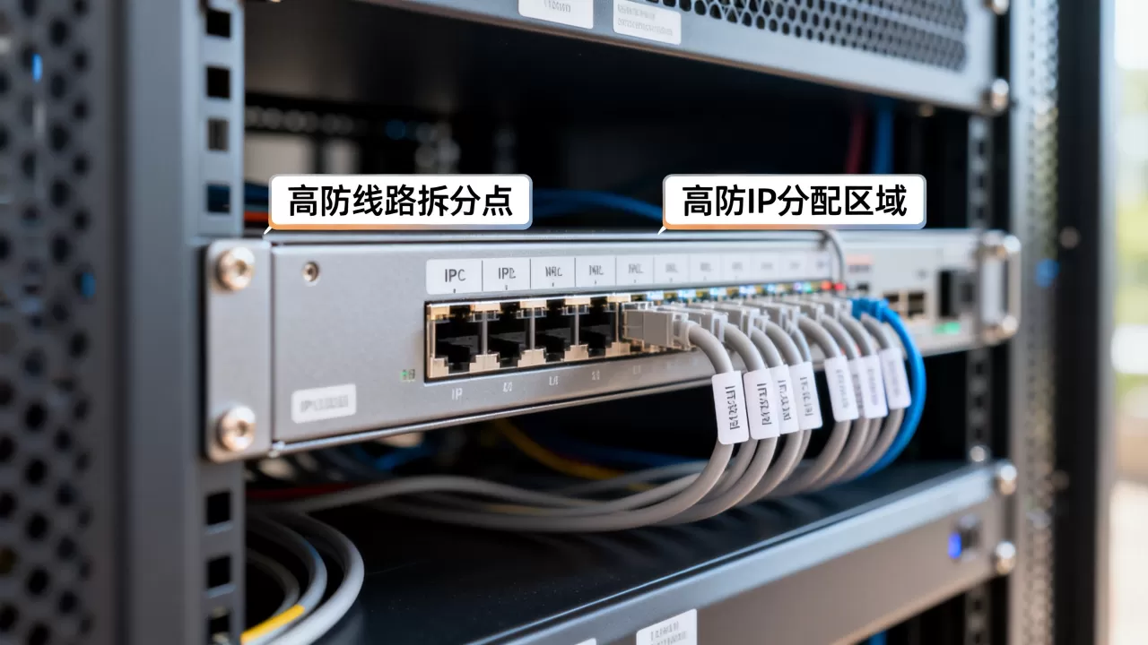 门户站群共用一条高防线路如何拆分配置,高防IP怎么分配 门户站群共用一条高防线路如何拆分配置,高防IP怎么分配