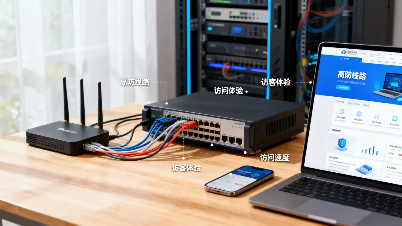 网站接入高防线路后真实访客体验会变吗，高防线路影响访问速度吗