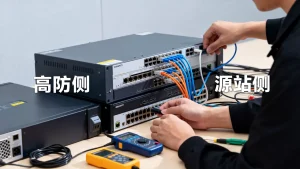 回源不通时高防侧与源站侧怎么分工排查，故障原因是什么