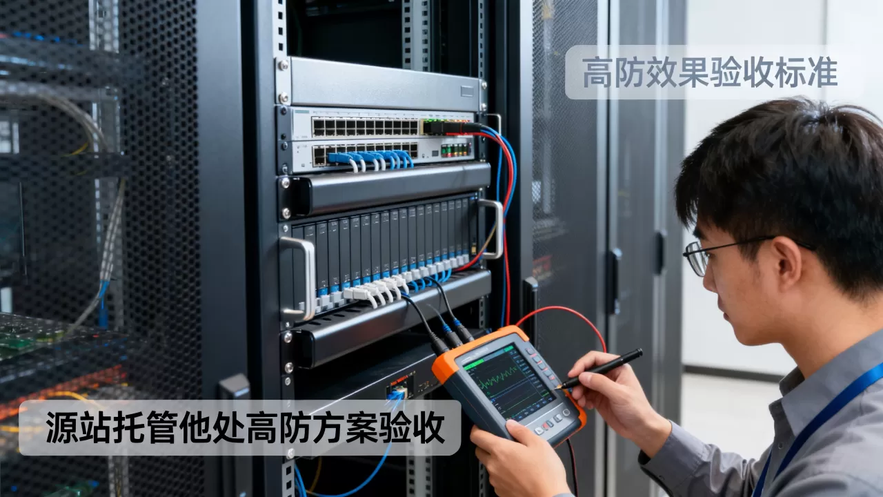 源站托管在他处时高防方案怎么验收，高防效果验收标准有哪些