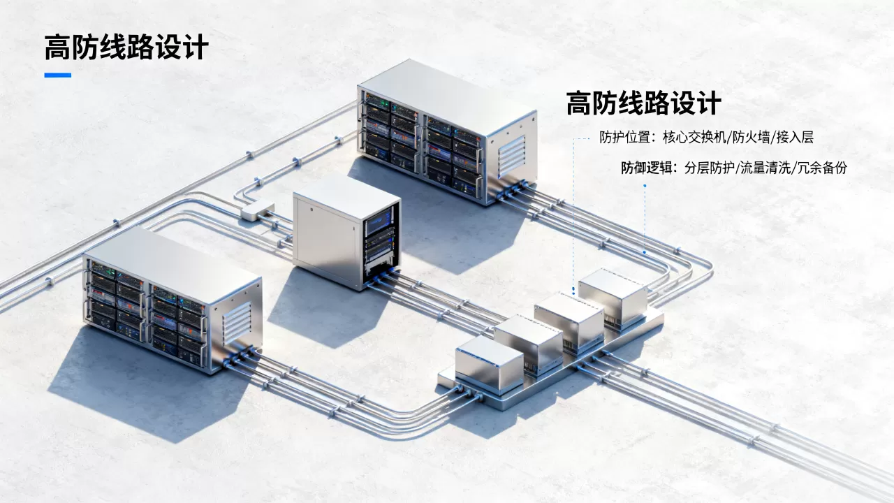 高防线路设计逻辑如何从防护位置理解,防御位置选哪里 高防线路设计逻辑如何从防护位置理解,防御位置选哪里