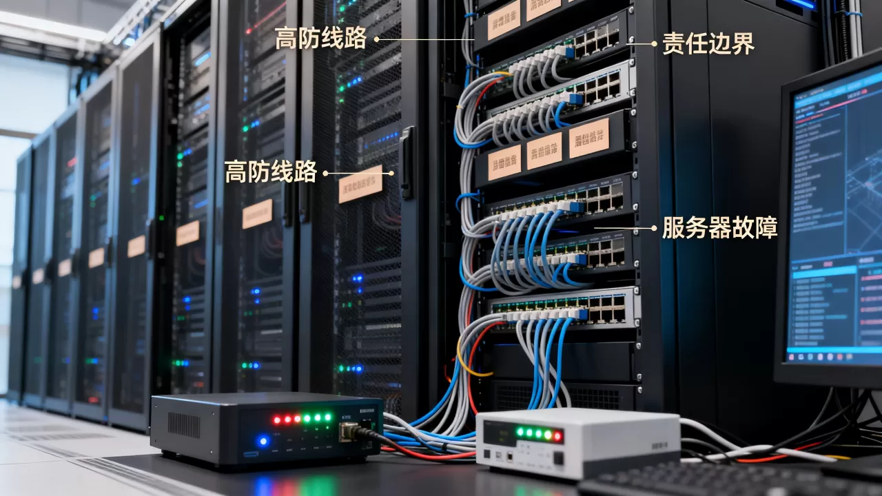 高防线路的可用性责任边界怎么界定，高防服务器故障谁负责怎么判断
