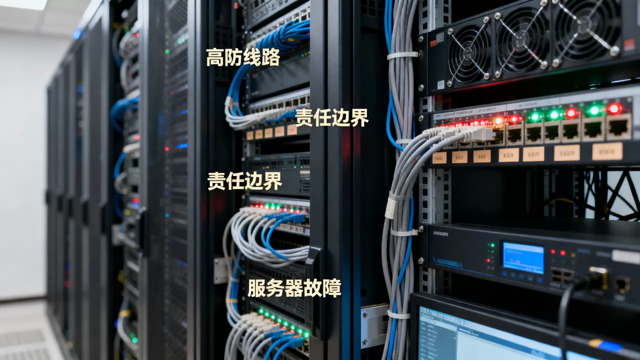 高防线路的可用性责任边界怎么界定，高防服务器故障谁负责怎么判断