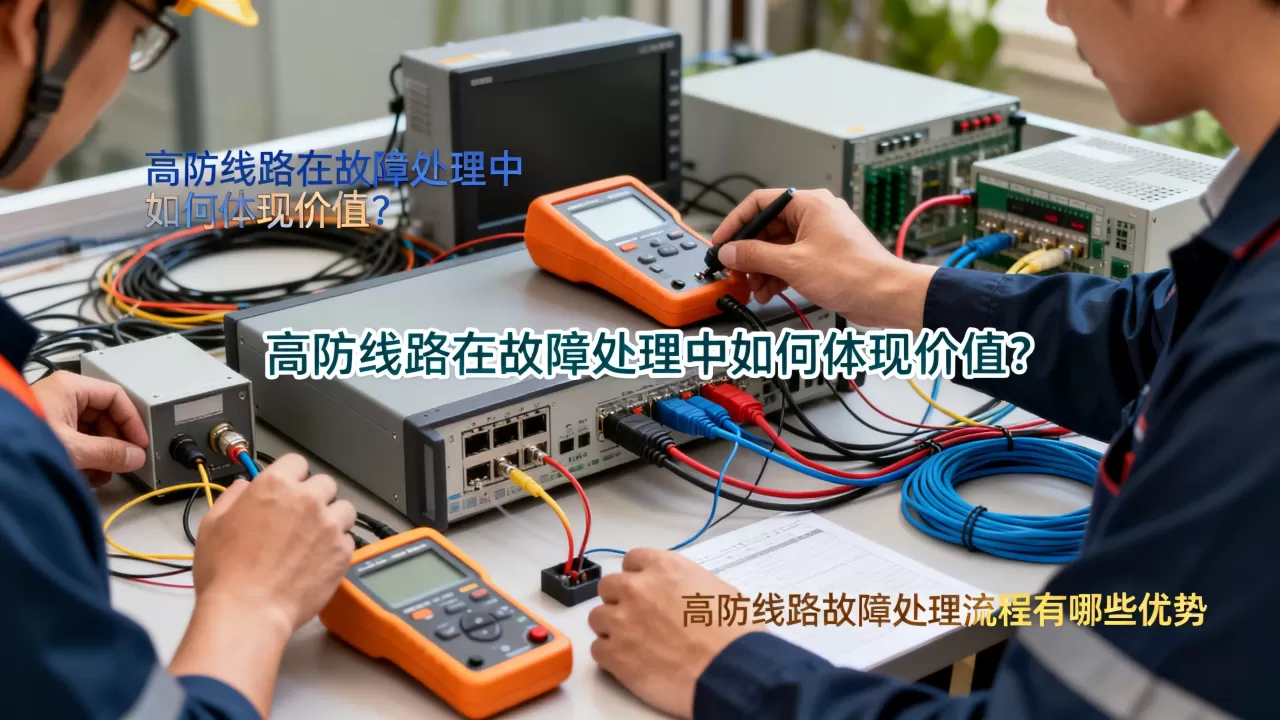 高防线路在故障处理中如何体现价值？，高防线路故障处理流程有哪些优势