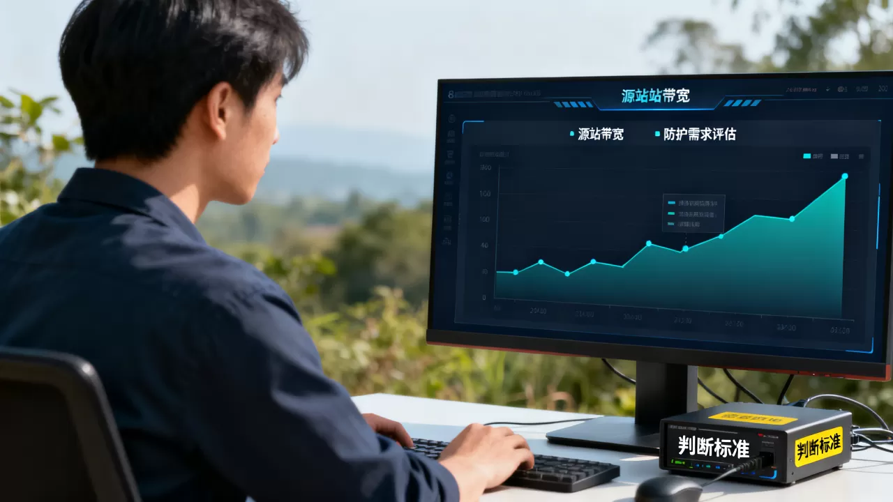 源站带宽要不要计入防护需求评估，判断标准是什么？