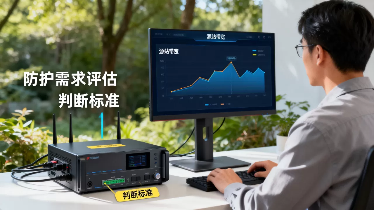 源站带宽要不要计入防护需求评估，判断标准是什么？