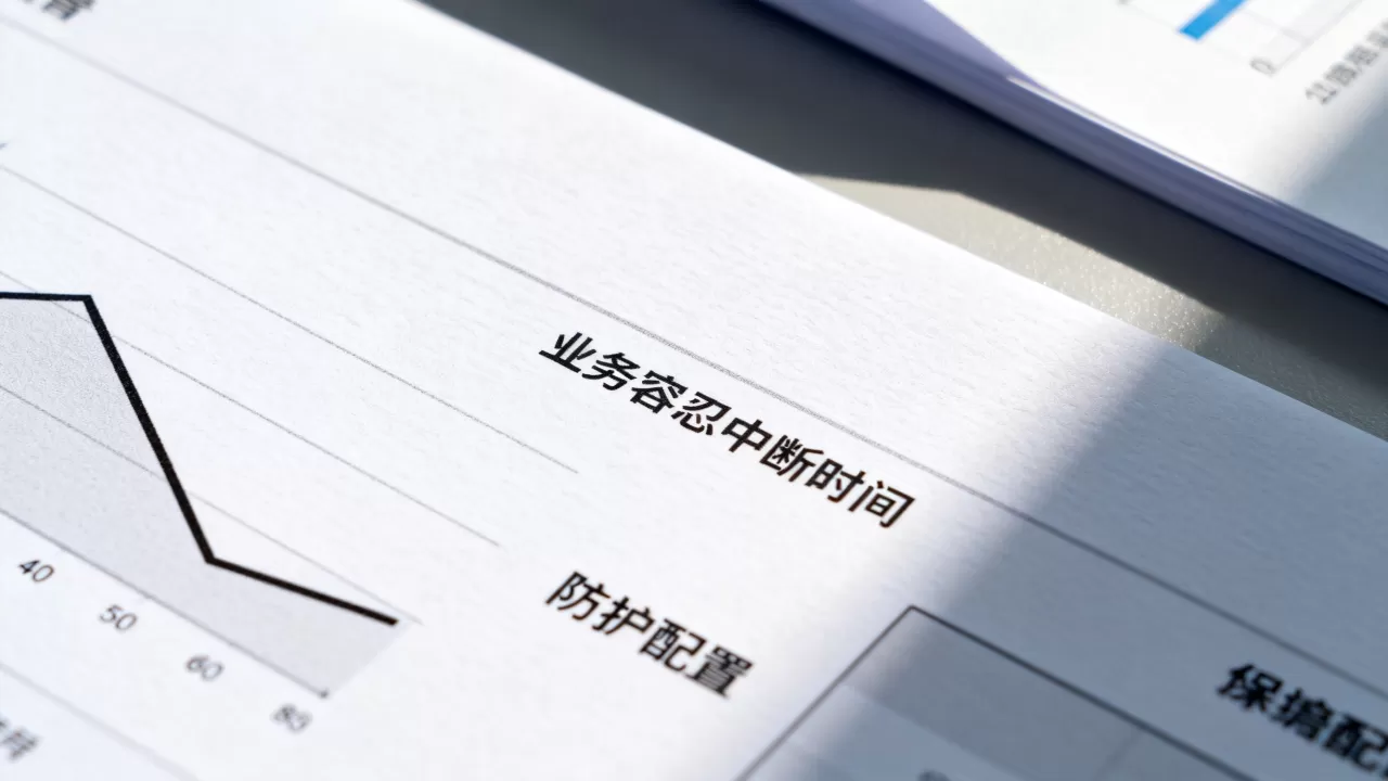从业务容忍中断时间倒推防护配置