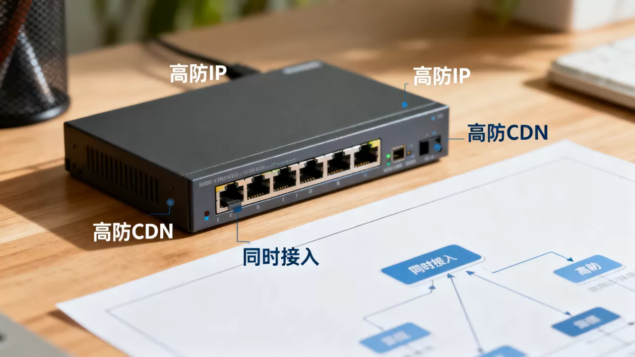 高防IP与高防CDN同时接入的可行方案 高防IP与高防CDN同时接入的可行方案