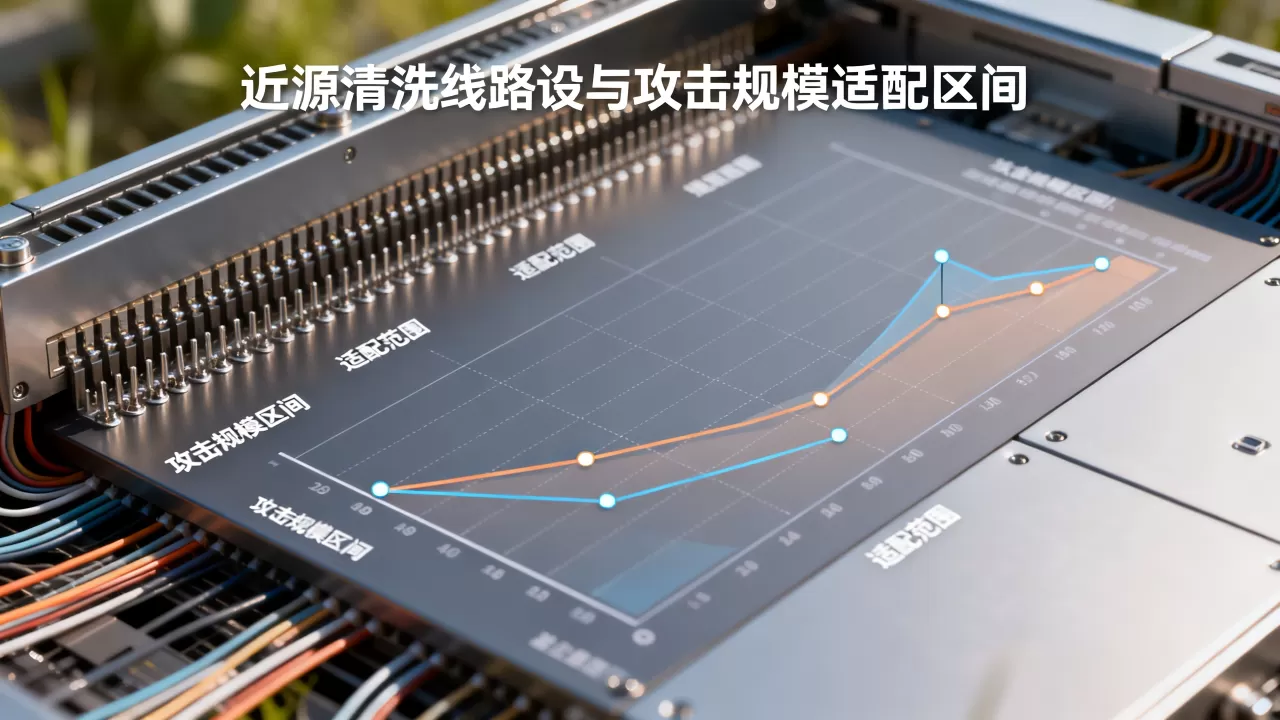 近源清洗线路对攻击规模的适配区间 近源清洗线路对攻击规模的适配区间