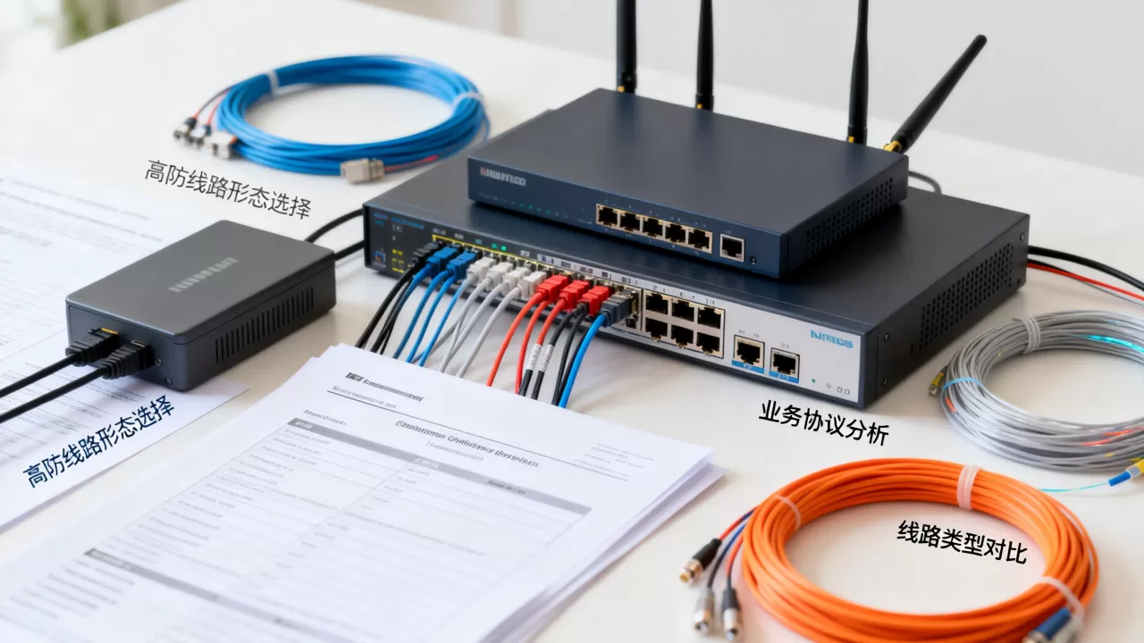 从业务协议角度看高防线路形态如何选择？高防线路怎么选？