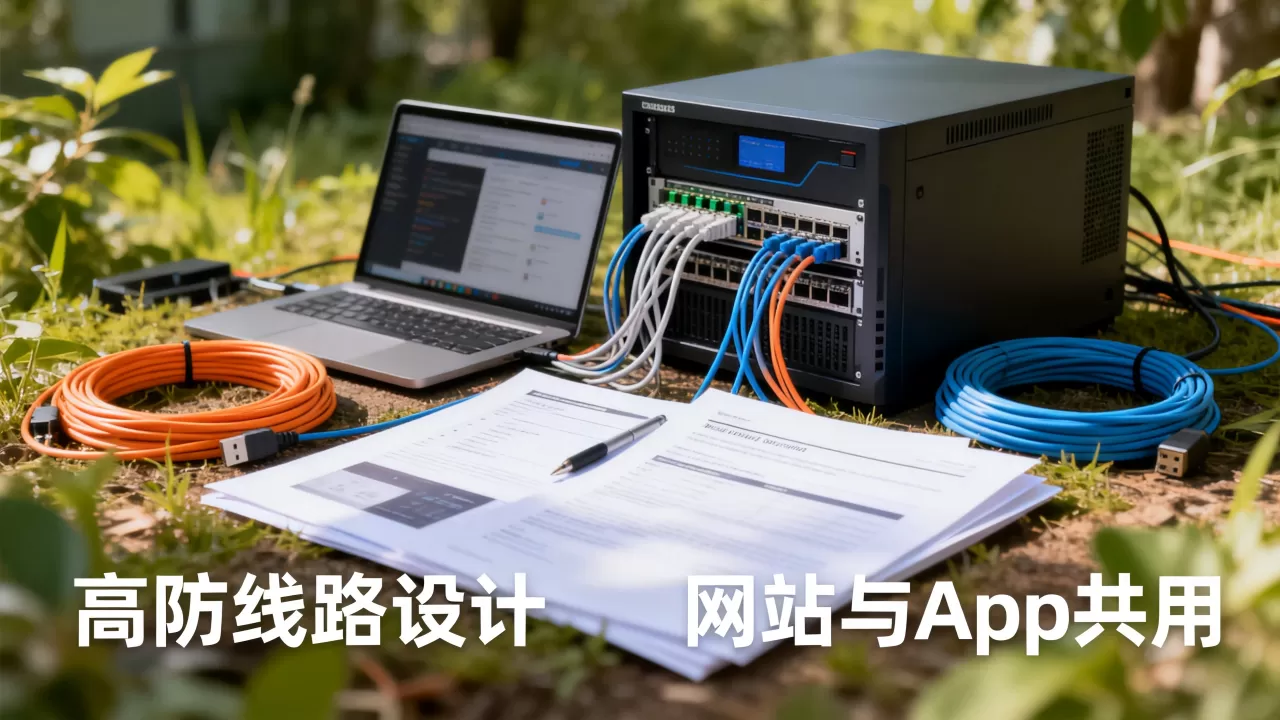网站加App共用一套高防线路怎么设计 网站加App共用一套高防线路怎么设计