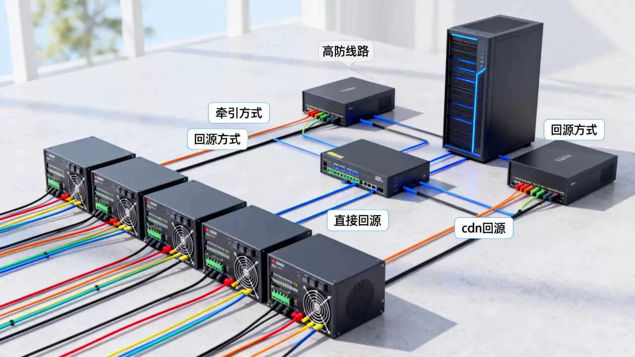 高防线路的牵引方式与回源方式如何影响选型,回源方式哪种好 高防线路的牵引方式与回源方式如何影响选型,回源方式哪种好