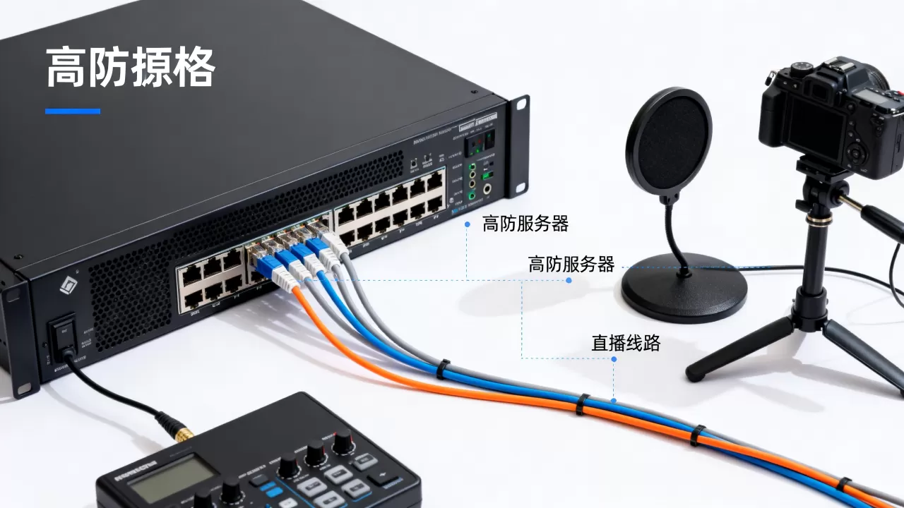 音视频与直播业务如何选高防线路,高防服务器哪家好 音视频与直播业务如何选高防线路,高防服务器哪家好