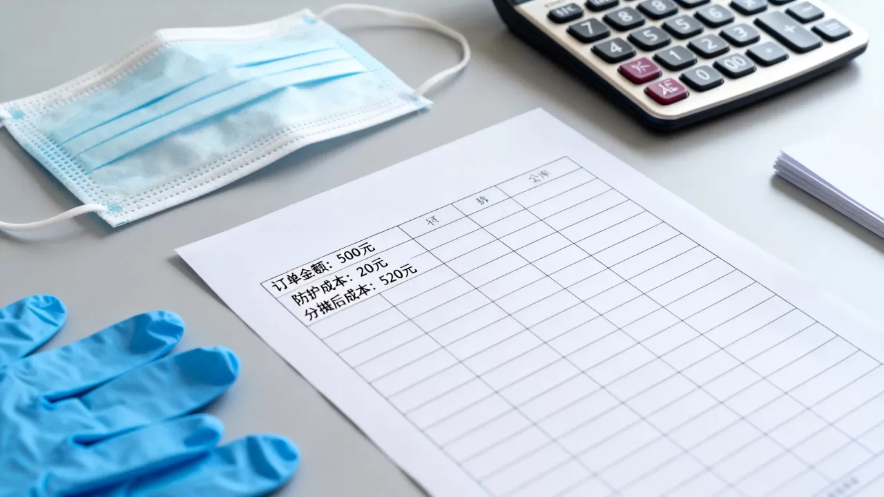 把防护成本摊到每一笔订单上算一算 把防护成本摊到每一笔订单上算一算