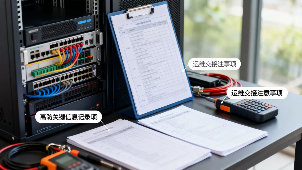 运维交接文档该记录哪些高防关键信息?高防机房运维交接注意事项 运维交接文档该记录哪些高防关键信息?高防机房运维交接注意事项