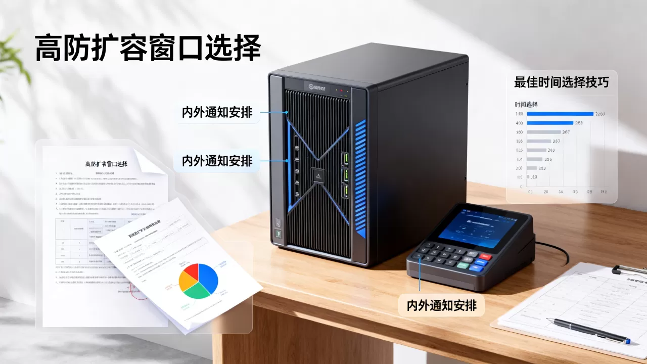 高防扩容窗口怎么选？内外通知如何安排，高防扩容最佳时间选择技巧