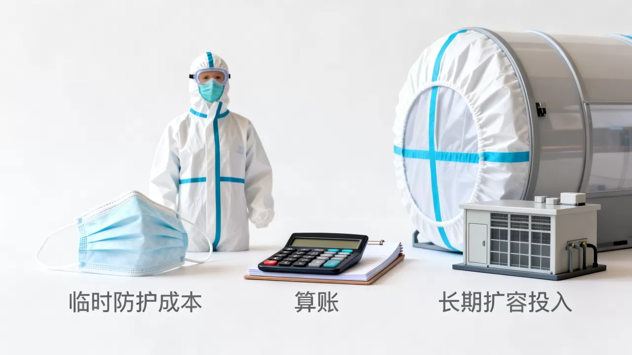 临时提升防护和长期扩容的账怎么算，临时防护与长期扩容哪个更划算