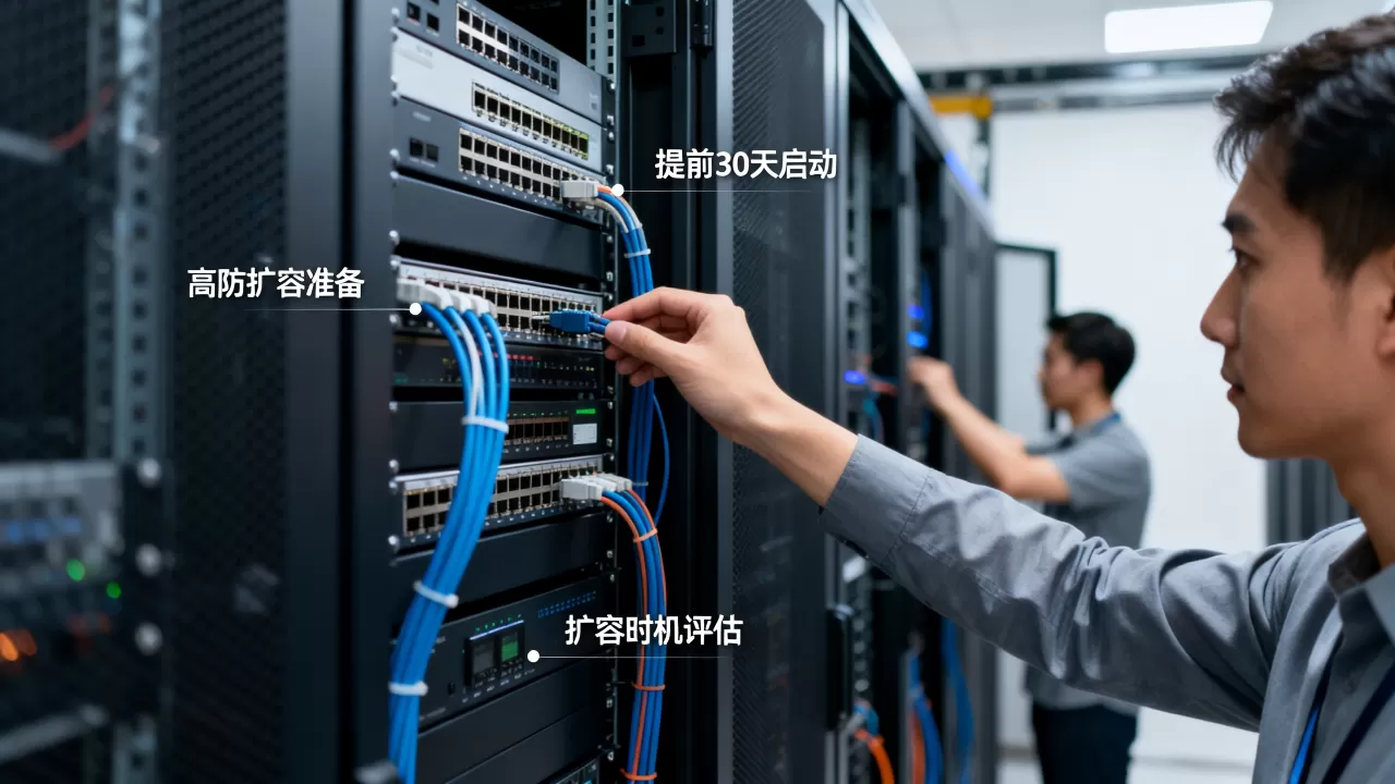 大促之前高防扩容动作该提前多久启动?扩容时机如何把握? 大促之前高防扩容动作该提前多久启动?扩容时机如何把握?