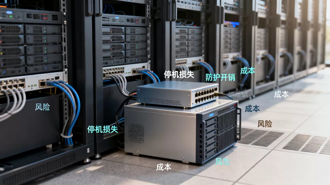 扩容决策先看停机损失还是防护开销？服务器扩容如何权衡成本与风险？