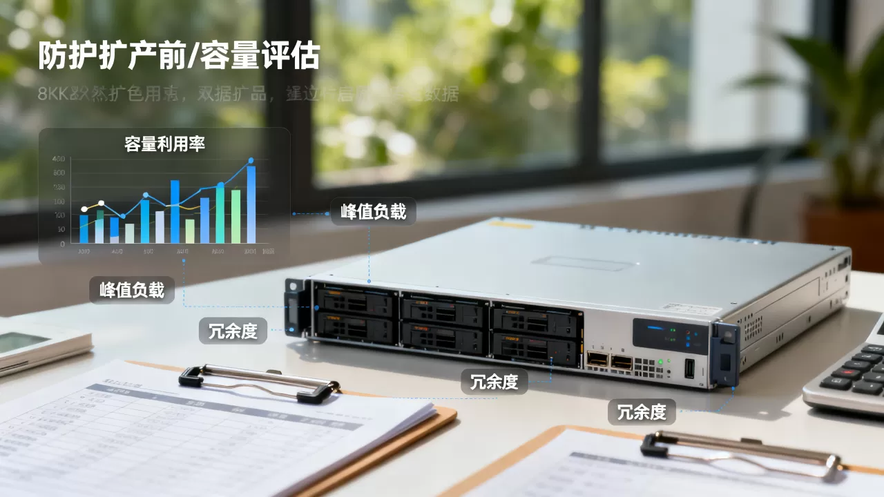 防护扩容前的容量评估该看哪些指标