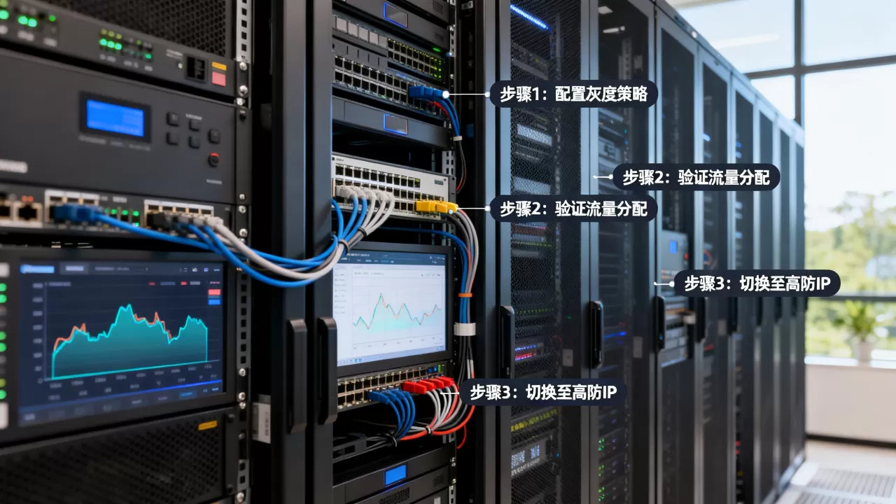 业务流量怎么灰度切换到高防,高防IP灰度切流操作步骤 业务流量怎么灰度切换到高防,高防IP灰度切流操作步骤