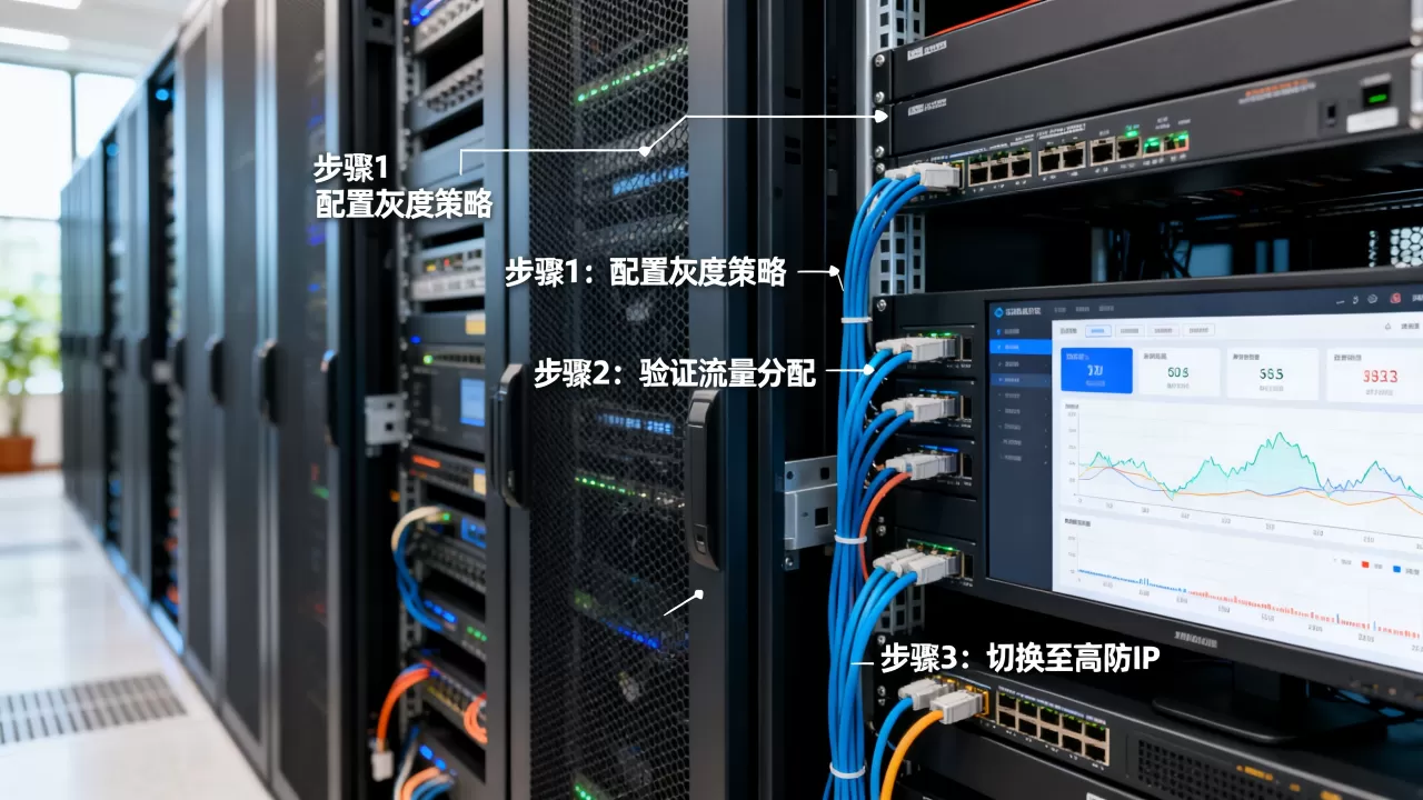 业务流量怎么灰度切换到高防,高防IP灰度切流操作步骤 业务流量怎么灰度切换到高防,高防IP灰度切流操作步骤