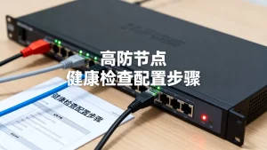 高防节点与源站之间的健康检查怎么配，源站健康检查配置方法？