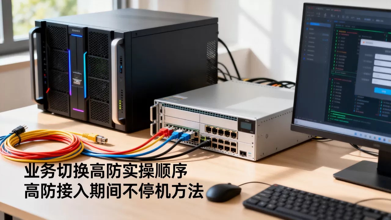 网站接入高防如何做到不停机?业务切换高防实操顺序,高防接入期间不停机方法 网站接入高防如何做到不停机?业务切换高防实操顺序,高防接入期间不停机方法