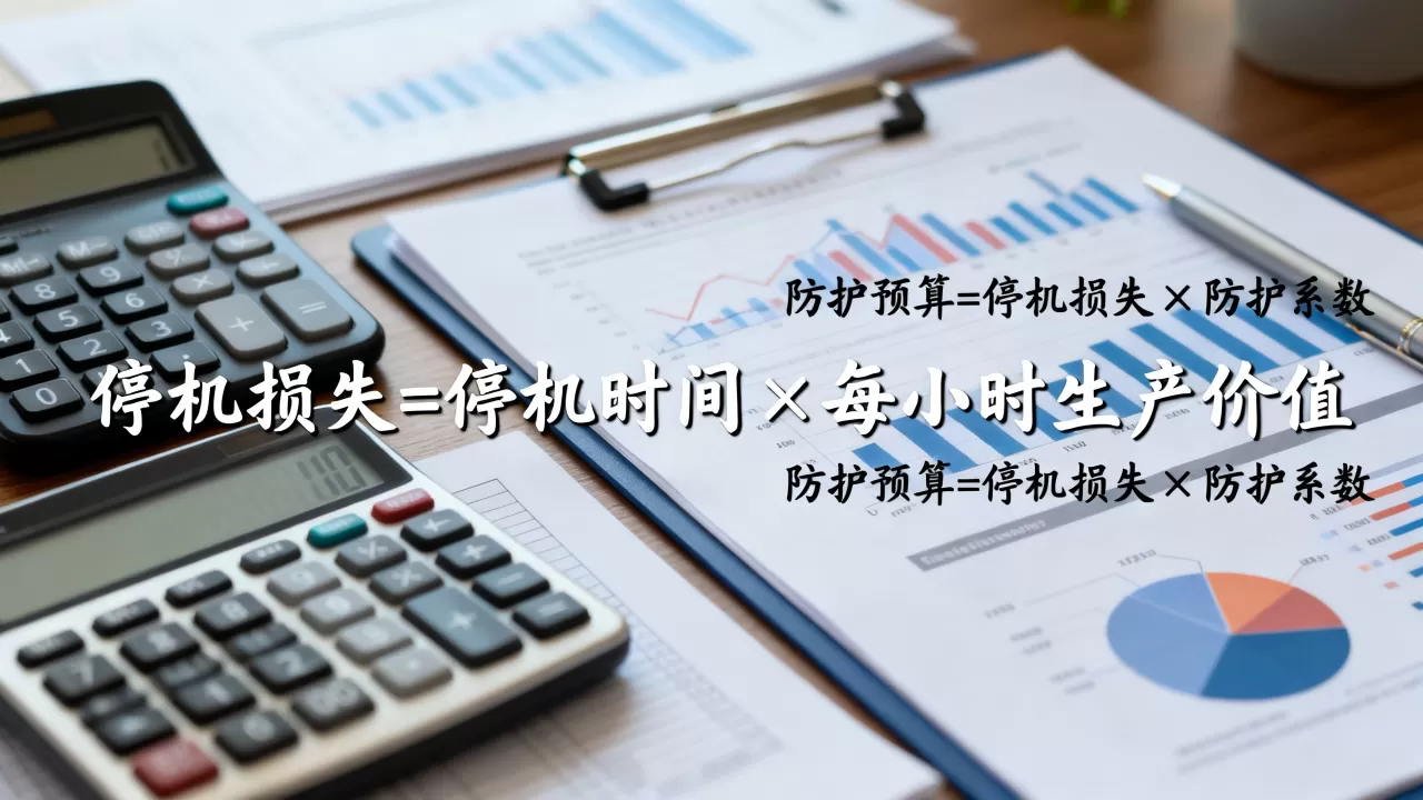 停机带来的损失怎么折算成防护预算？，停机损失预算怎么算