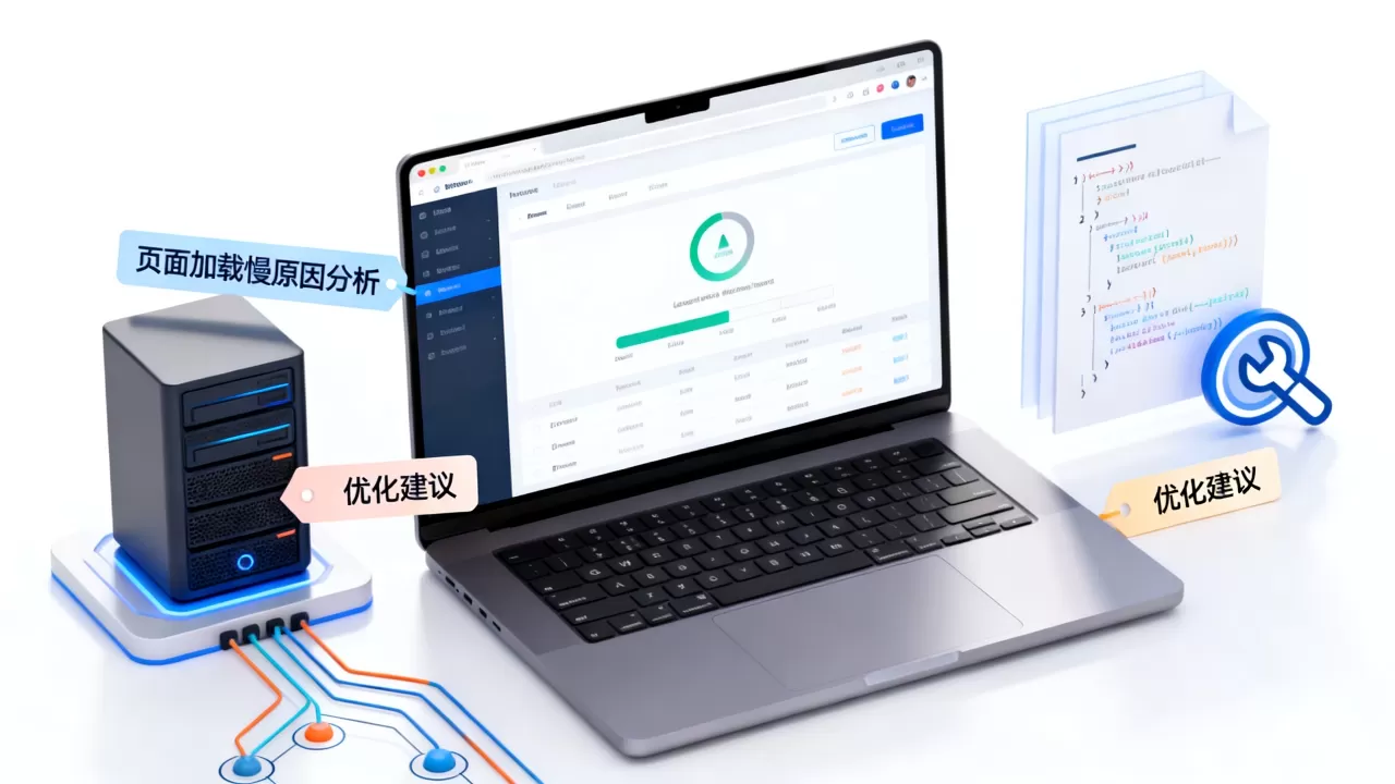 页面加载变慢的可能原因有哪些，网站打开速度慢怎么优化？