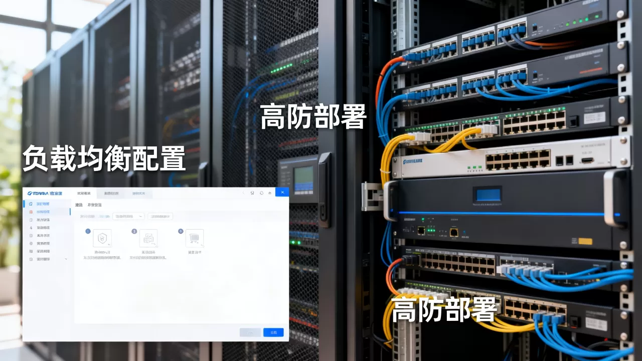 负载均衡与高防叠加部署时注意顺序是什么，配置先后有讲究吗