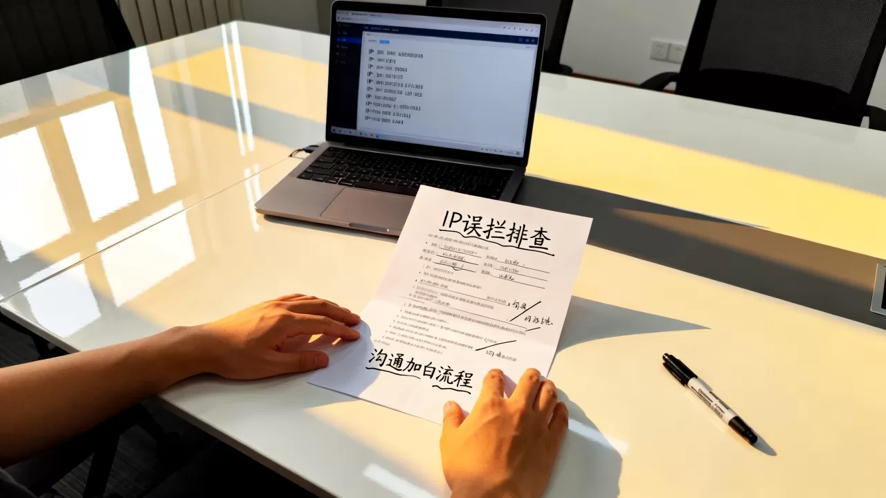 合作伙伴IP被误拦怎么办,如何沟通加白流程详解 合作伙伴IP被误拦怎么办,如何沟通加白流程详解