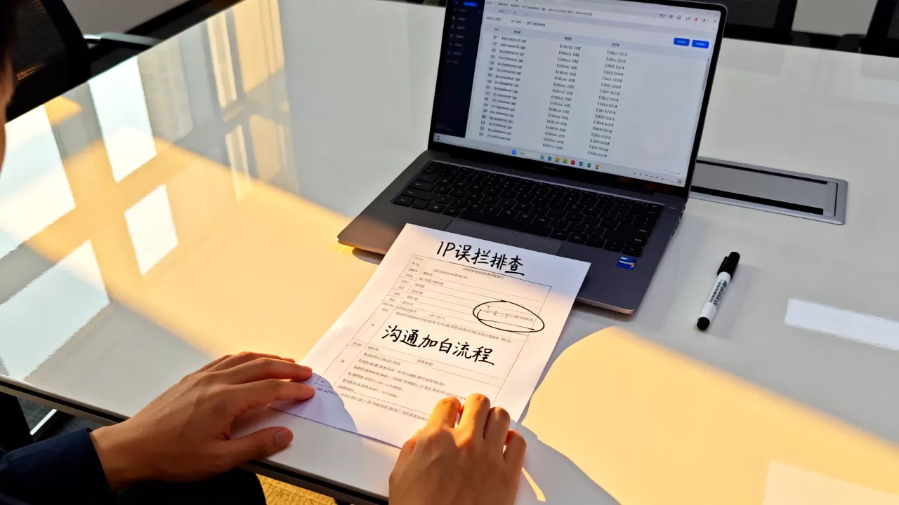 合作伙伴IP被误拦怎么办,如何沟通加白流程详解 合作伙伴IP被误拦怎么办,如何沟通加白流程详解