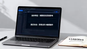 误杀和真实攻击在日志里的区分办法，日志误报与真实威胁怎么判断？